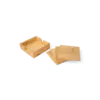 Bambu Glasunderlägg 4-delar Tumnagel bild 1