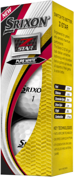 SRIXON Z-STAR Pure white / Diamond Bild 6