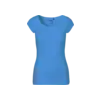Dam Roundneck-T Fairtrade Eko Bomull Tumnagel bild 4