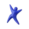 Stressboll Figur Tumnagel bild 1