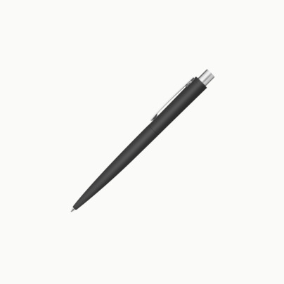 Metallpennor med soft touch kropp med reklamtryck