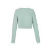 Raw Edge Crop Sweater Tumnagel bild 3