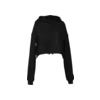 Raw Edge Crop Hoodie Tumnagel bild 3