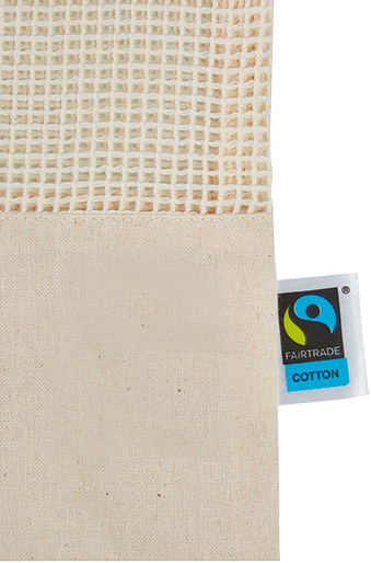 Eko Mesh Bag Fairtrade bomull Bild 4
