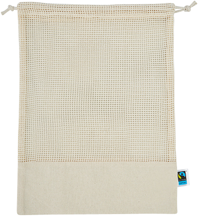 Eko Mesh Bag Fairtrade bomull Bild 1