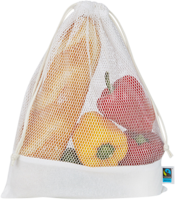 Eko Mesh Bag Fairtrade bomull Tumnagel bild 5