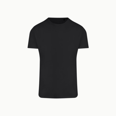 Moderna sport t-shirts i återvunnet material med reklamtryck