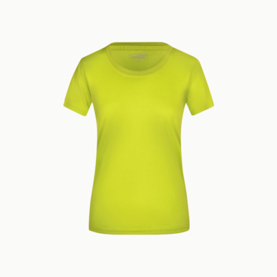 Funktions dam t-shirts i många färger - med reklamtryck