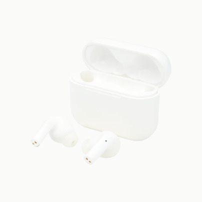 Trådlösa in-ear hörlurar med reklamtryck