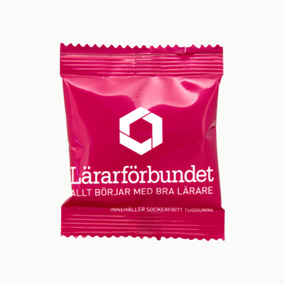 Reklamtuggummi 2-pack med eget tryck