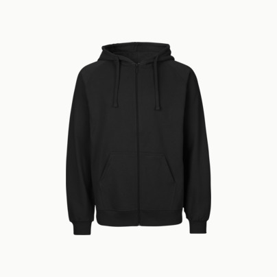 Unisex Tiger Cotton Zip Hoodie