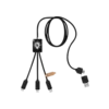 Laddningskabel Light up Logo 5-i-1 Tumnagel bild 1