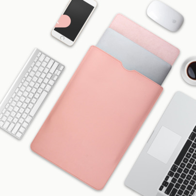 PU-sleeve för laptop med egen logo