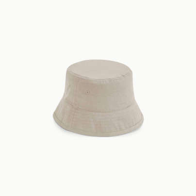 Bucket hat i ekologisk bomull med eget tryck!