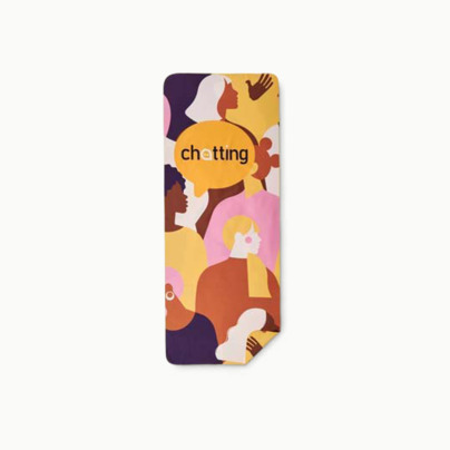 Sporthandduk i microfiber