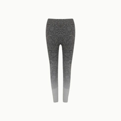 Sömlösa leggings med reklamtryck