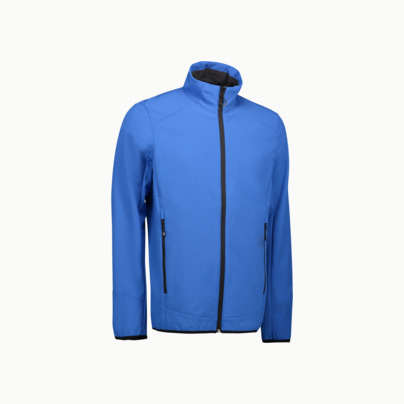 Herr- & damjackor i funktionell softshell med reklamtryck