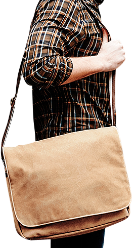 Vintage Canvas Despatch Bag Bild 10