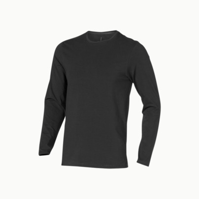 Eko långärmade t-shirts med reklamtryck