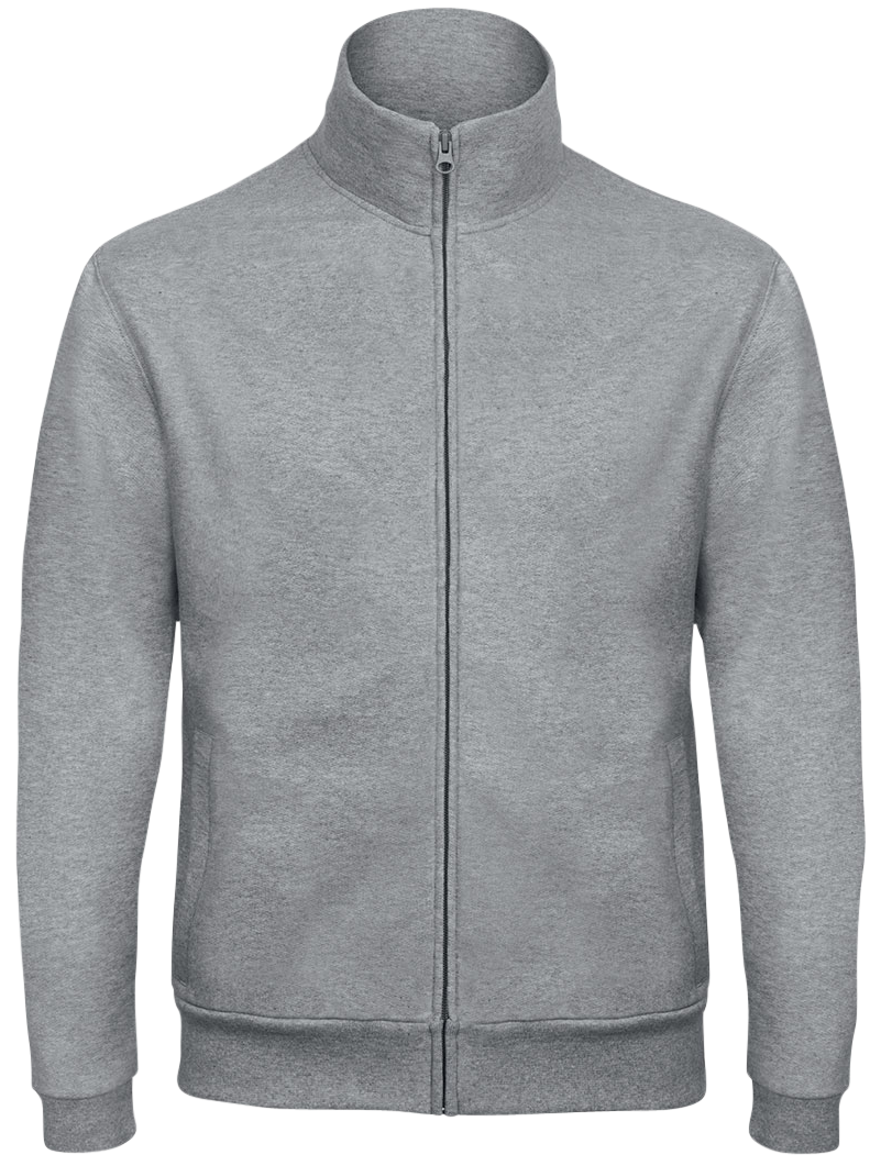 50/50 Zip Sweatshirt Unisex Bild 1
