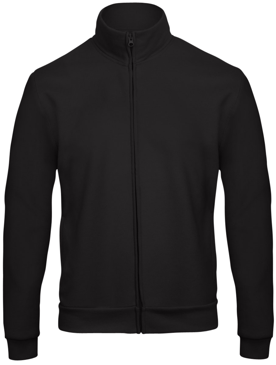 50/50 Zip Sweatshirt Unisex Bild 3