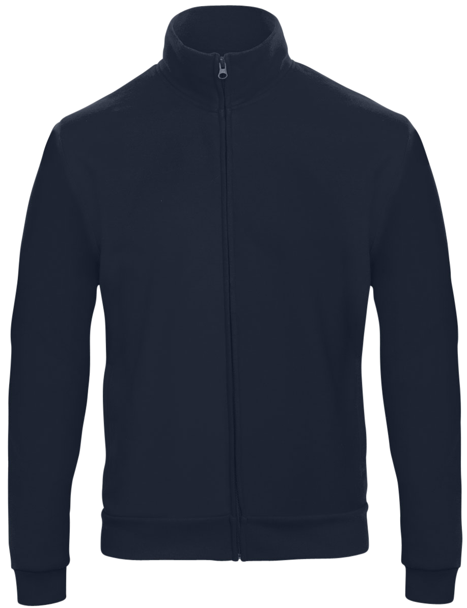 50/50 Zip Sweatshirt Unisex Bild 4