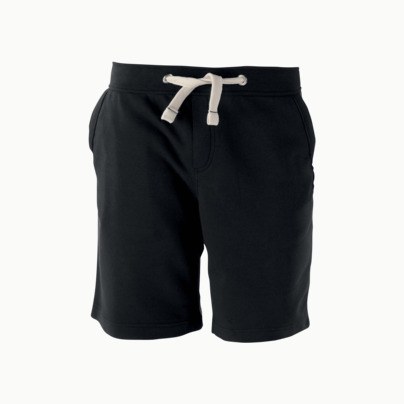 Unisex shorts med reklamtryck