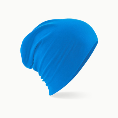 Enfärgade sportmössor med reklamlogo