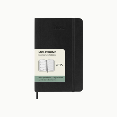 Hardcover veckokalendrar från Moleskine med reklamtryck