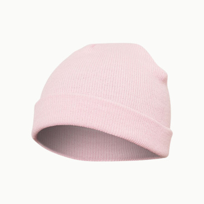 Normallånga eller långa beanies med reklamlogo