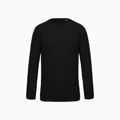 Sweatshirts i eko-bomull med reklamtryck