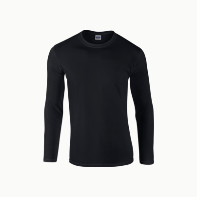 Billiga, långärmade t-shirts med reklamtryck