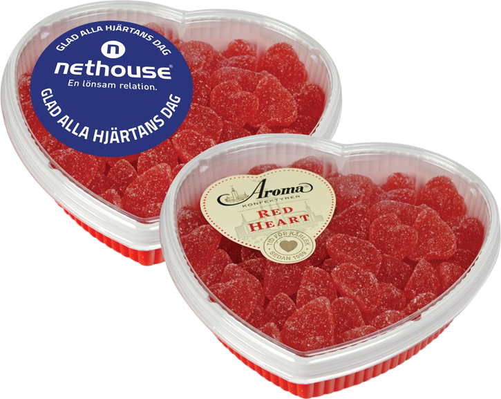 Hjärtaskar Red Heart Bild 1