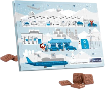 Adventskalender Fairtrade Choklad Bild 1
