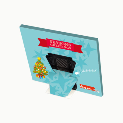 Adventskalender med Ritter sport choklad - med reklamtryck