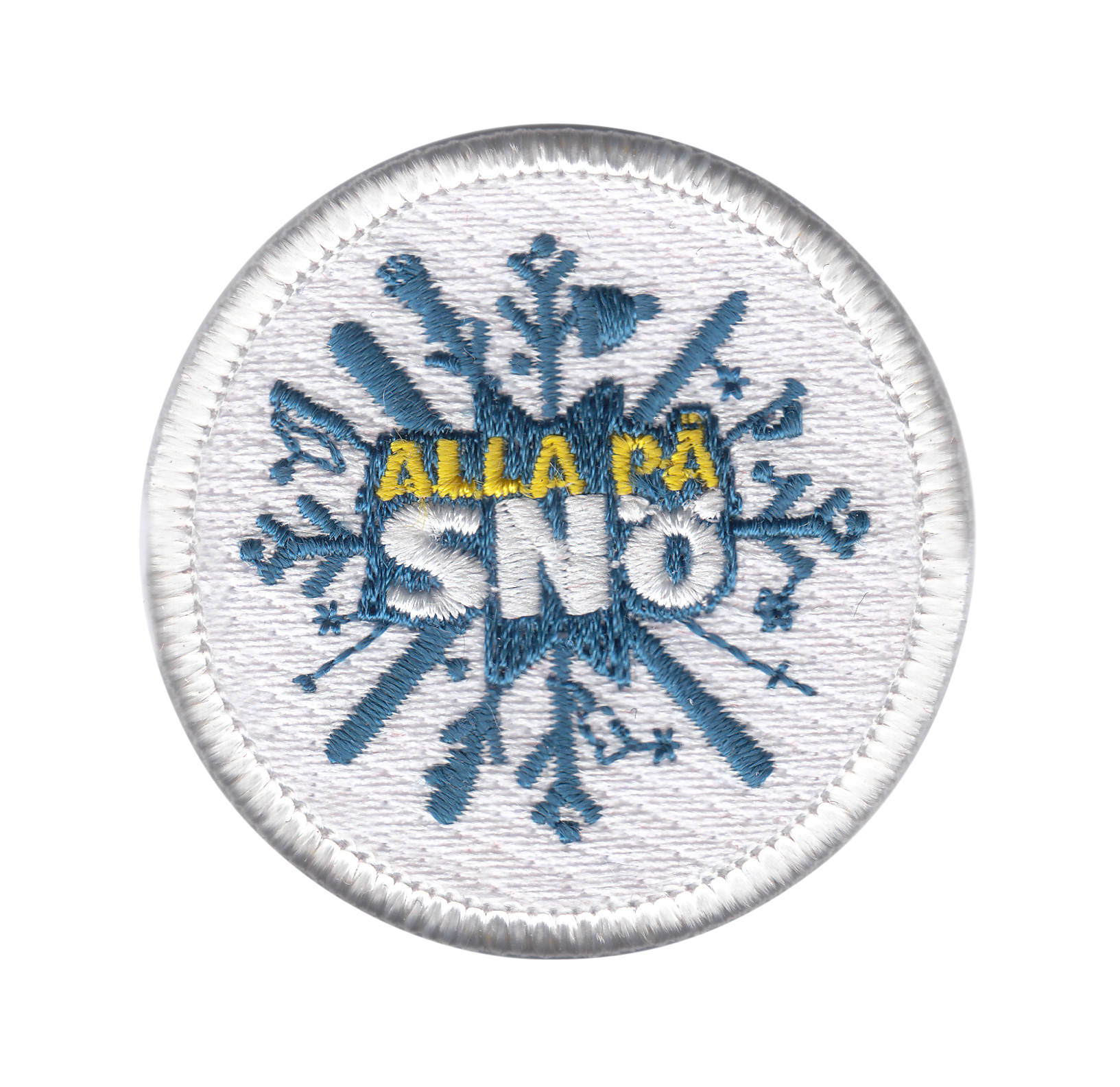 Broderade Tygmärken Patch Bild 1