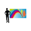 Banderoll Tyg Tumnagel bild 1