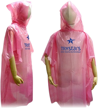 Regnponcho Reklamtryck Bild 1