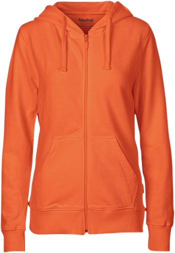 Dam Zip Hoodie Fairtrade bomull  Bild 6