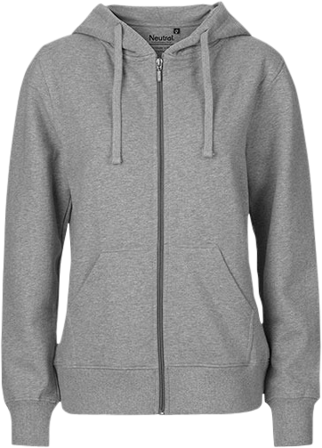 Dam Zip Hoodie Fairtrade bomull  Bild 8