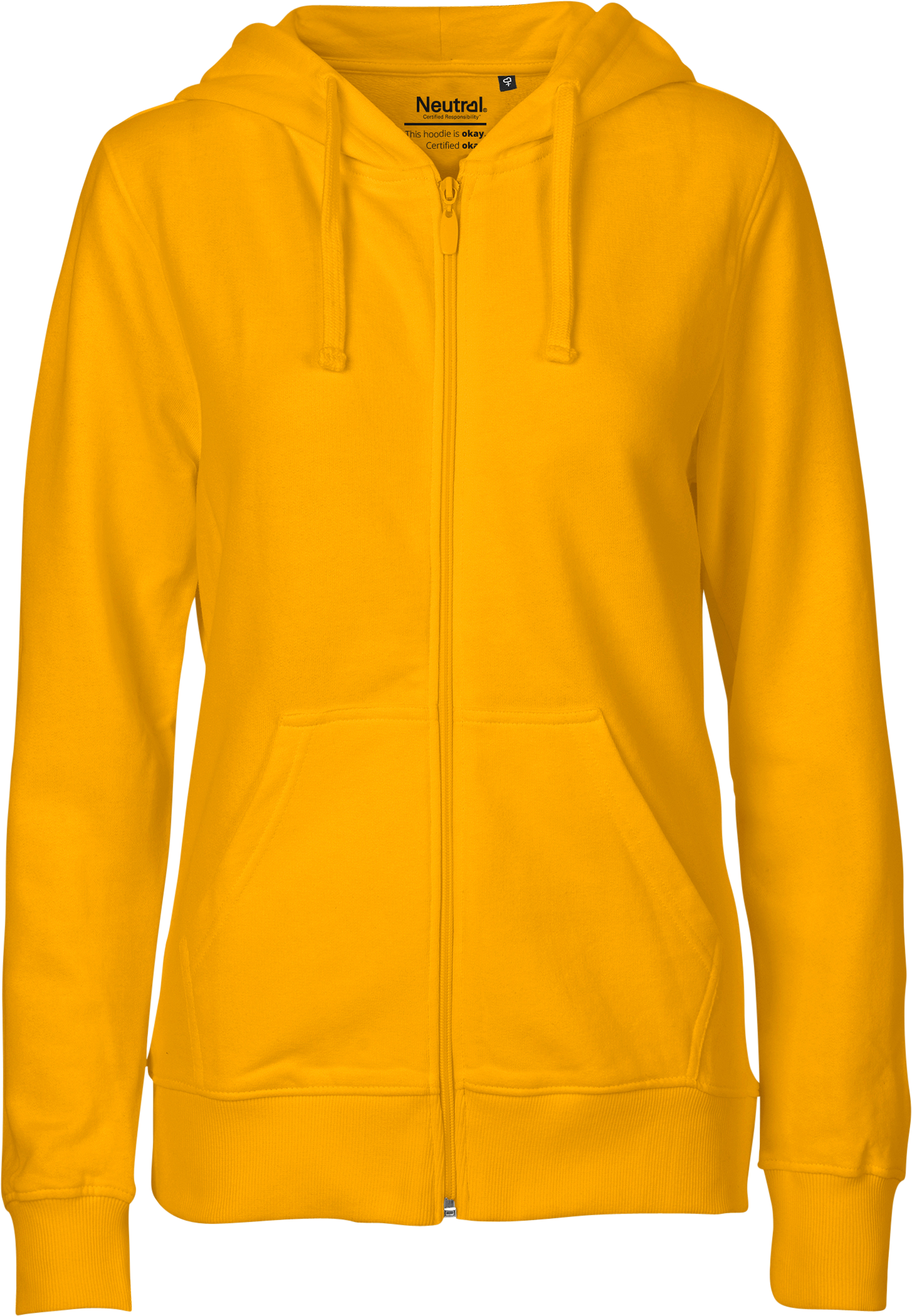 Dam Zip Hoodie Fairtrade bomull  Bild 10