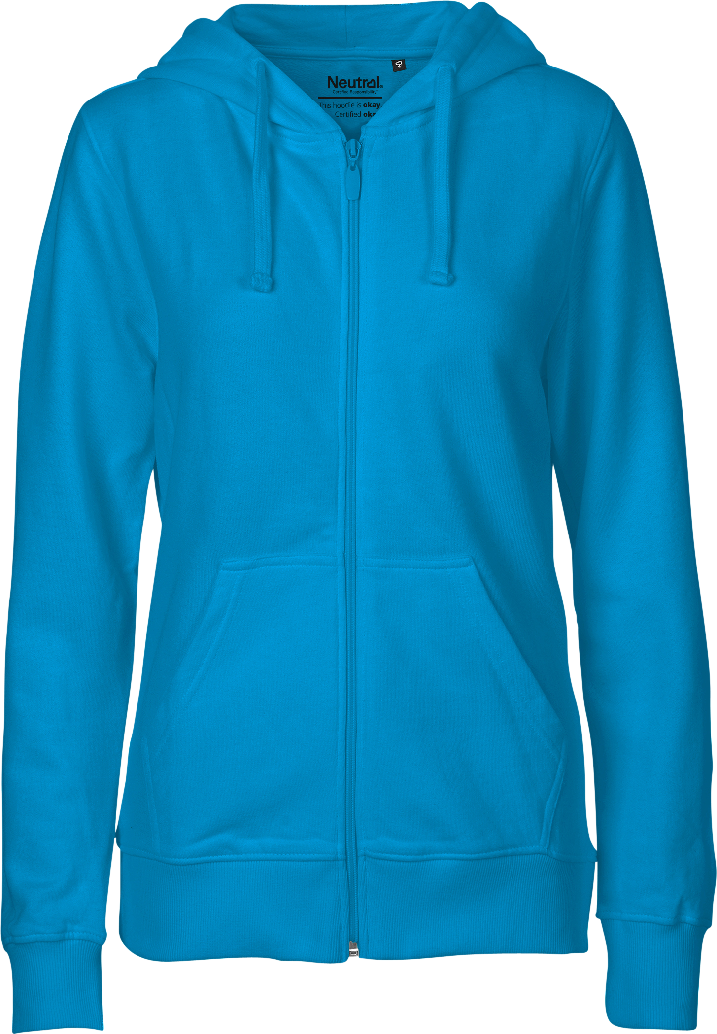 Dam Zip Hoodie Fairtrade bomull  Bild 11