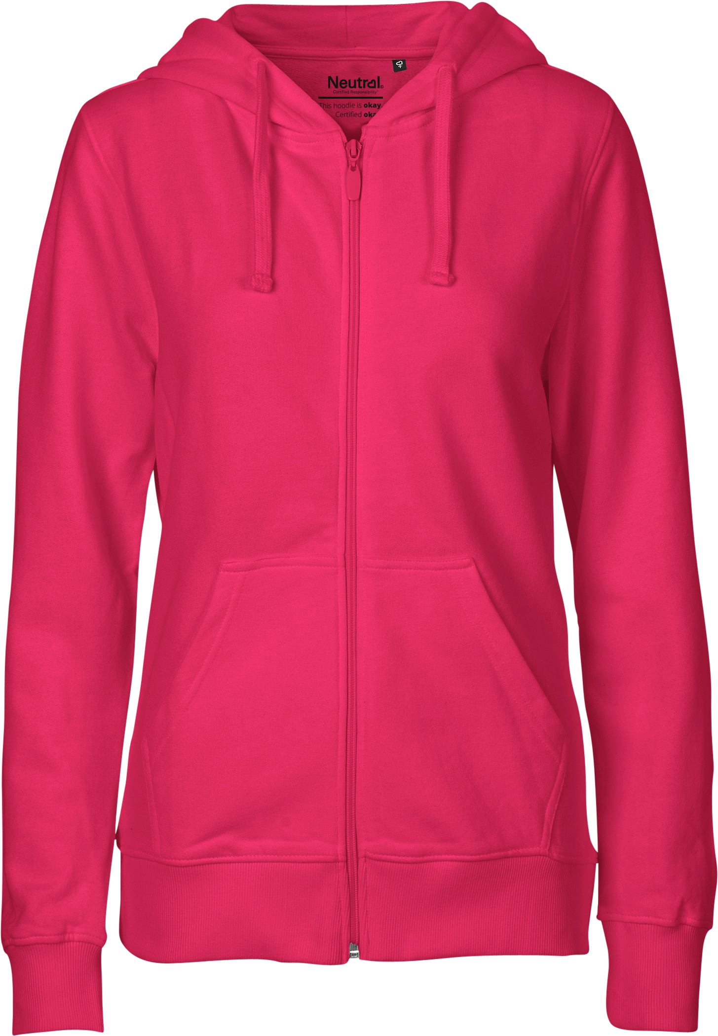 Dam Zip Hoodie Fairtrade bomull  Bild 12