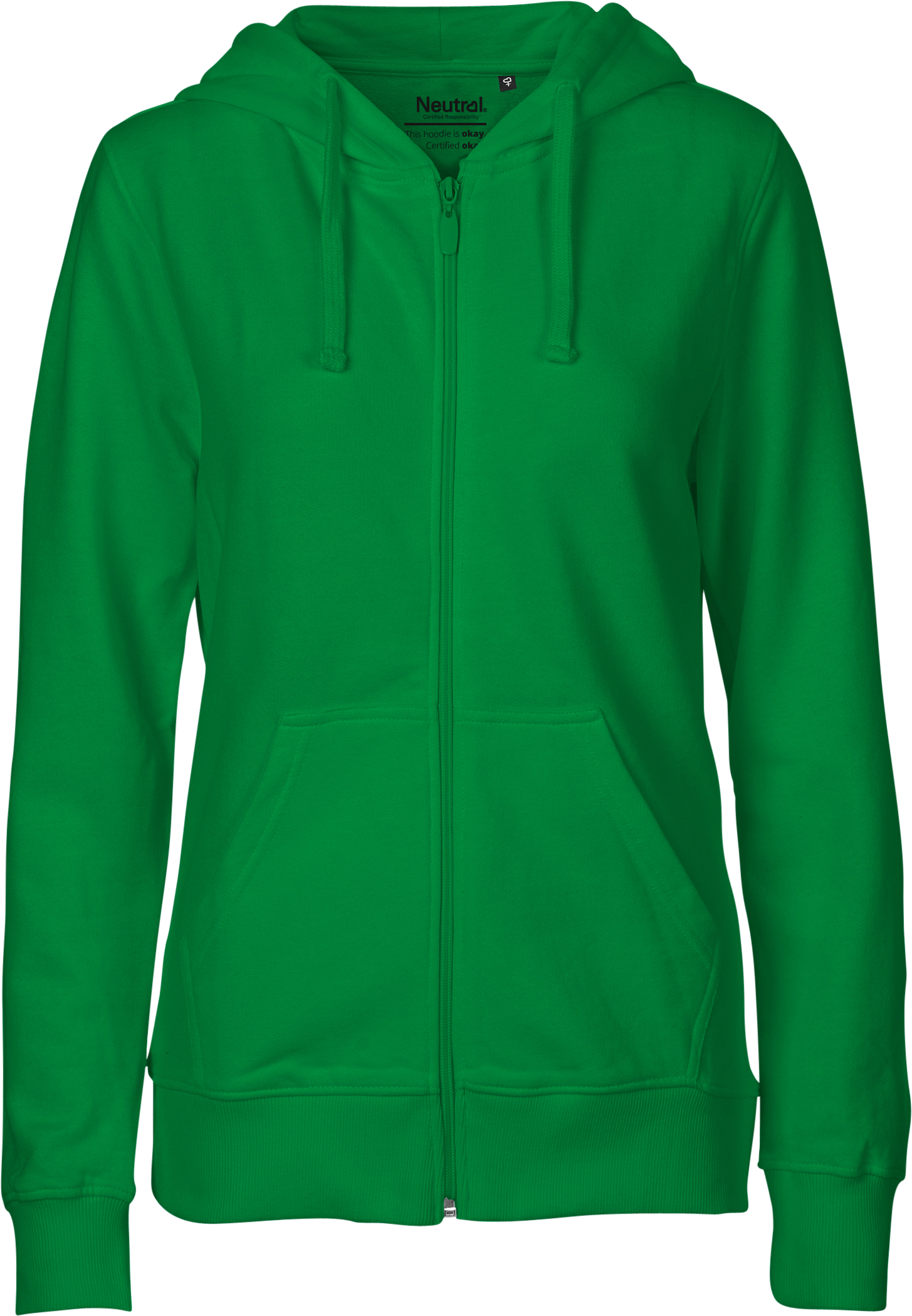 Dam Zip Hoodie Fairtrade bomull  Bild 13