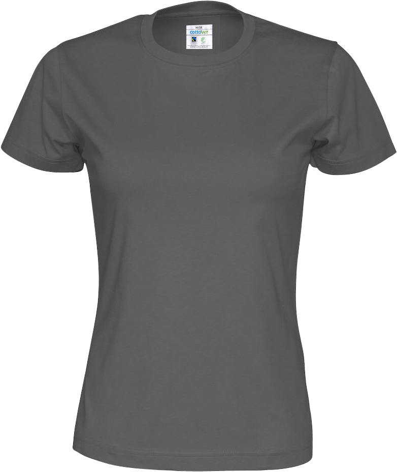 EKO T-shirt Fairtrade bomull Dam Bild 2