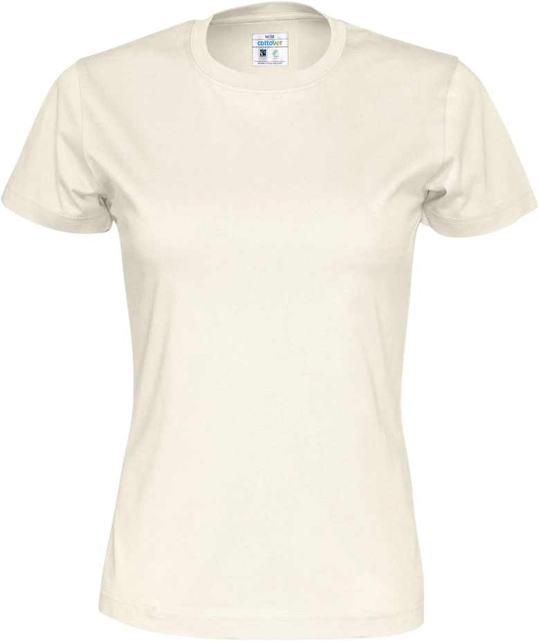 EKO T-shirt Fairtrade bomull Dam Bild 5
