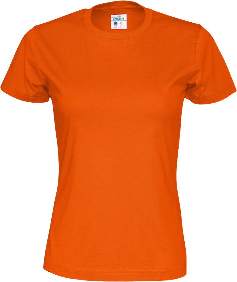 EKO T-shirt Fairtrade bomull Dam Bild 6