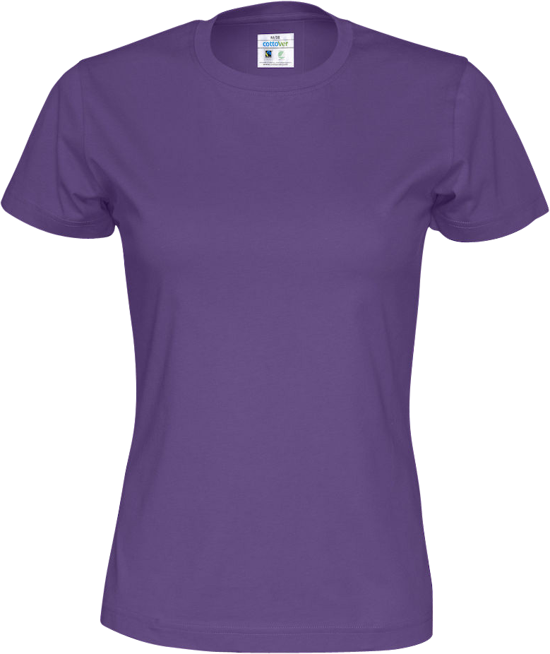 EKO T-shirt Fairtrade bomull Dam Bild 7