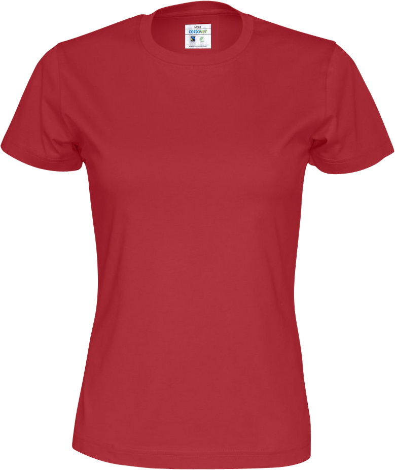 EKO T-shirt Fairtrade bomull Dam Bild 8