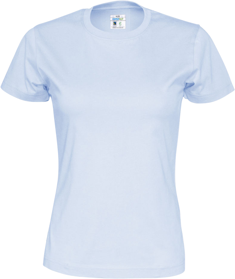 EKO T-shirt Fairtrade bomull Dam Bild 10
